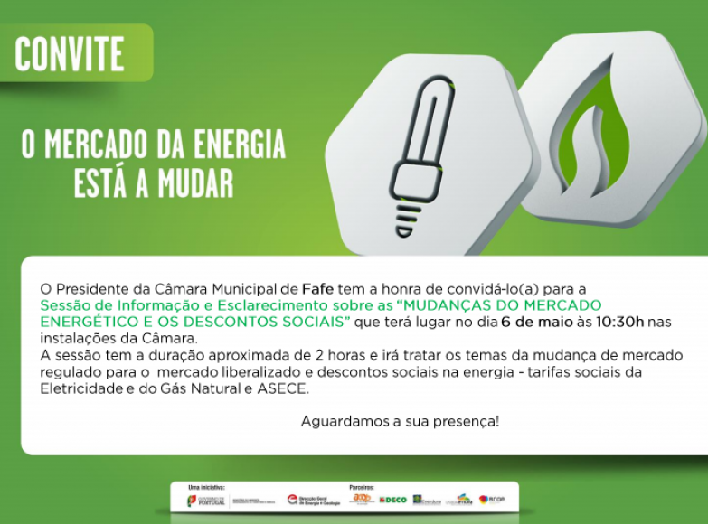 Sess&atilde;o de Esclarecimento sobre as "Mudan&ccedil;as do Mercado Energ&eacute;tico e os Descontos Socias"