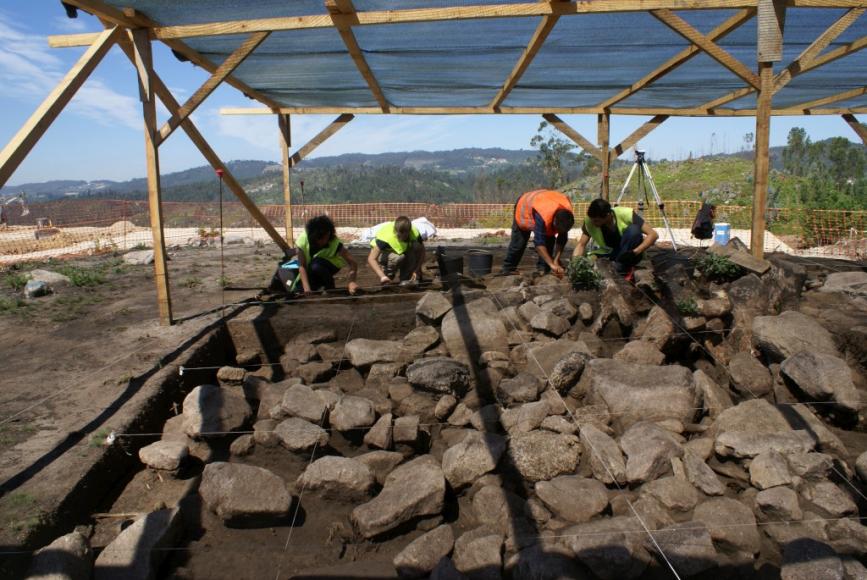 Obra da REN em Fafe revela um dos monumentos funer&aacute;rios mais antigos do Norte