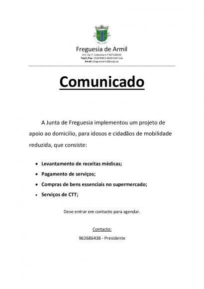COMUNICADO